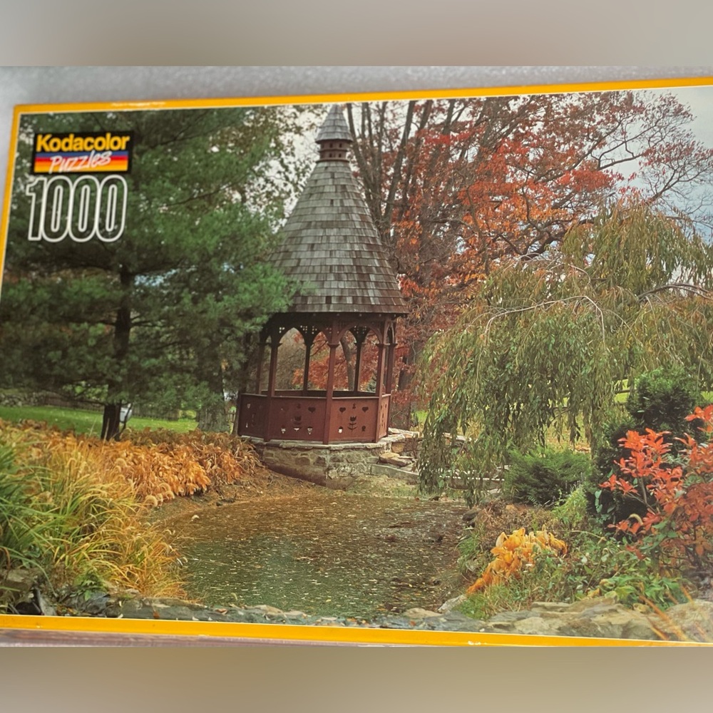 Vintage Kodacolor Featuring Jamison Garden, PA 1000 Piece Puzzle No. 21001 - New